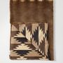 Homewear - Luxury faux fur throw, Wild Rabbit with a Natural Navajo backing. - WILLIAM WORLD MADE