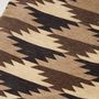 Throw blankets - Luxury faux fur throw, Coyote with a Neutral Navajo backing. - WILLIAM WORLD MADE