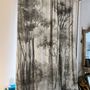 Curtains and window coverings - MANOSQUE velvet curtain 140x300cm - Panel N° 1 MANOSQUE ECRU - EN FIL D'INDIENNE...