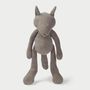 Soft toy - Piotr, the wolf - 100% made in France - ADADA