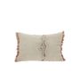 Coussins textile - ETAMINE Coussin 30x45 cm ETAMINE 2 TERRACOTA - EN FIL D'INDIENNE...