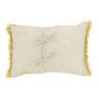 Coussins textile - ETAMINE Coussin 30x45 cm ETAMINE 2 TABAC - EN FIL D'INDIENNE...