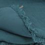 Throw blankets - Etamine Sofa Cover 90X200 Cm Etamine 2 Paon - EN FIL D'INDIENNE...