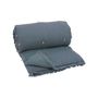 Bed linens - ETAMINE Sofa cover 90x200 cm ETAMINE 2 INDIGO - EN FIL D'INDIENNE...