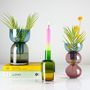 Vases - Fusion Cherry Vase and Candle Holder Set - CLOUDNOLA