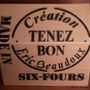 Accessoires pour le vin - PORTE BOUTEILLE - TENEZ BON - Modèle "L'INTRUS" - ERIC BEAUDOUX CRÉATION