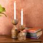 Decorative objects - Rica Candle Holder - Lou de Castellane - Decorative Object - LOU DE CASTELLANE