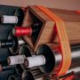 Accessoires pour le vin - PORTE BOUTEILLE - TENEZ BON - Modèle "L'INTRUS" - ERIC BEAUDOUX CRÉATION