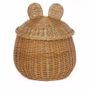 Caskets and boxes - kids toys storage wicker basket - PANAPUFA