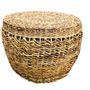 Coffee tables - D70 round abaca coffee table - MBC - BALINAISA