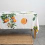 Table linen - Citruses  ǀ 100% Linen Tablecloth - LINOROOM 100% LINEN TEXTILES