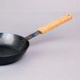Frying pans - INTEGRATED HANDLE IRON FRYING PAN - FUJITA KINZOKU