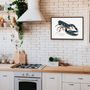 Affiches - Affiche Le Homard - Reproduction sur papier d'art - VAREK ILLUSTRATIONS