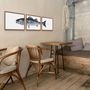Affiches - Triptyque le Bar : Impression sur papier d'art. Peinture originale acrylique - VAREK ILLUSTRATIONS