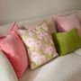 Coussins textile - Catja Printed Cushion Cover - FERN GREEN - COZY LIVING COPENHAGEN