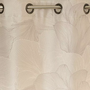 Rideaux et voilages - Double-Rideau VERONA - Col Creme - Panneau à oeillets - 140 x 260 cm - 100% polyester - IPC DECO DELL'ARTE