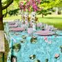 Table linen - WATERLILY Linen Tablecloths & Napkins - SUMMERILL AND BISHOP