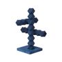 Decorative objects - Clean Cut candle holder blue - &KLEVERING