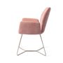 Chaises pour collectivités - Misaki Dining Chair - Anemone, Beehive Steel - JESPER HOME