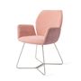 Chairs for hospitalities & contracts - Misaki Dining Chair - Anemone, Beehive Steel - JESPER HOME