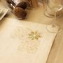 Gifts - PLACEMAT 3 GOLD MOTIF SET OF 2 - HYA CONCEPT STORE