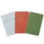 Stationery - Recycled Cotton Pocket Notebook - NATIONAL HANDICRAFT EXPORTS