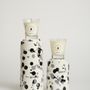 Decorative objects - Totem Black and White with scented candles - CAROLA FRA I TRULLI