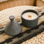 Decorative objects - TEA CANDLE- CHARCOAL- Kute. - IFSTHETIC