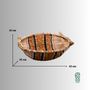 Decorative objects - Kunho baskets in natural fiber - CABOCO