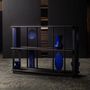 Design objects - NEVEL  bookcase/MATERIA E MEMORIA coffee table - MOS DESIGN