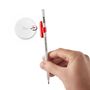 Stationery - QUI, magnetic pen holder - Red - OZIO