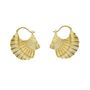 Jewelry - Scallop earrings by Armeria jewelry - ARMERIA BIJOUX