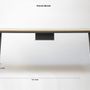Mobilier et rangements pour bureau - Bench - table de bureau sur-mesure - FORJ - TABLE SUR MESURE