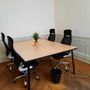 Office furniture and storage - Bench - custom desk table - FORJ - TABLE SUR MESURE
