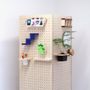 Customizable objects - Perforated Storage Locker - Wooden Pegboard - QUARK