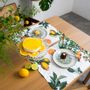 Linge de table textile - Sets de table en Lin lavé  │ AGRUMES - LINOROOM 100% LINEN TEXTILES