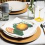 Table linen - CITRUSES │ 100% Linen Napkins - LINOROOM 100% LINEN TEXTILES