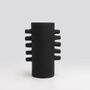 Vases - BRUT PARALLEL B WHITE VASE - CLAY212