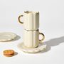 Mugs - 'Patisserie' Espresso Cup & Saucer Set - STUDIO YELLOWDOT