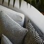 Cushions - BOUCLE' Cushion Black and White - LO DECOR