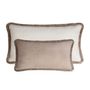 Cushions - Bed Collection - Couple Happy Pillows Velvet With Fringes - LO DECOR