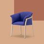 Chairs for hospitalities & contracts - LAMORISSE WOOD - PEDRALI
