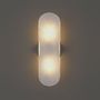 Wall lamps - Dahlia Alabaster Wall Lamp - CREATIVEMARY