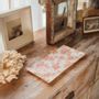 Formal plates - Plateau rectangulaire Vintage rose - CHITICRIS HANDMADE  IN SPAIN