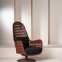 Lounge chairs - Sixtus Swivel Lounge Chair - A. GARCIA LIFESTYLE INC.
