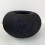 Vases - Vase Céramique "Raku" Black Amphora - BARBARA BILLOUD