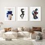 Cadres - Wall decor. Blue Knit, Technicolor, Pdoum Camo - ABLO BLOMMAERT