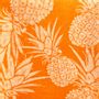 Napkins - Orange Pineapple - FRANÇOISE PAVIOT
