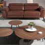 Sofas - 3 seater sofa upholstered in cowhide leather - ANGEL CERDÁ