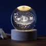 Objets design - Lampe boule de cristal - I-TOTAL